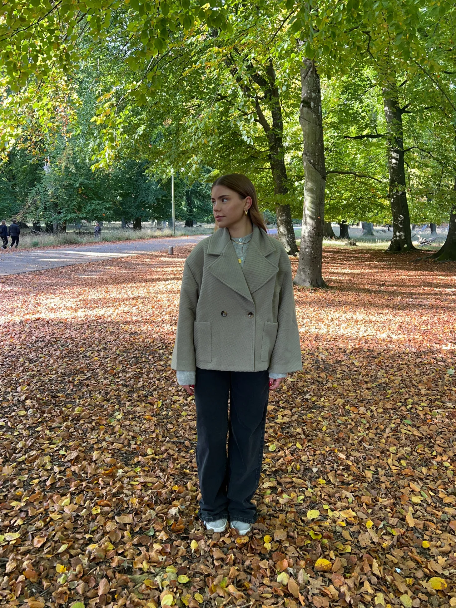 Adriana frakke - Sage grøn