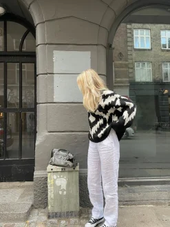 Aino hørbukser hvid