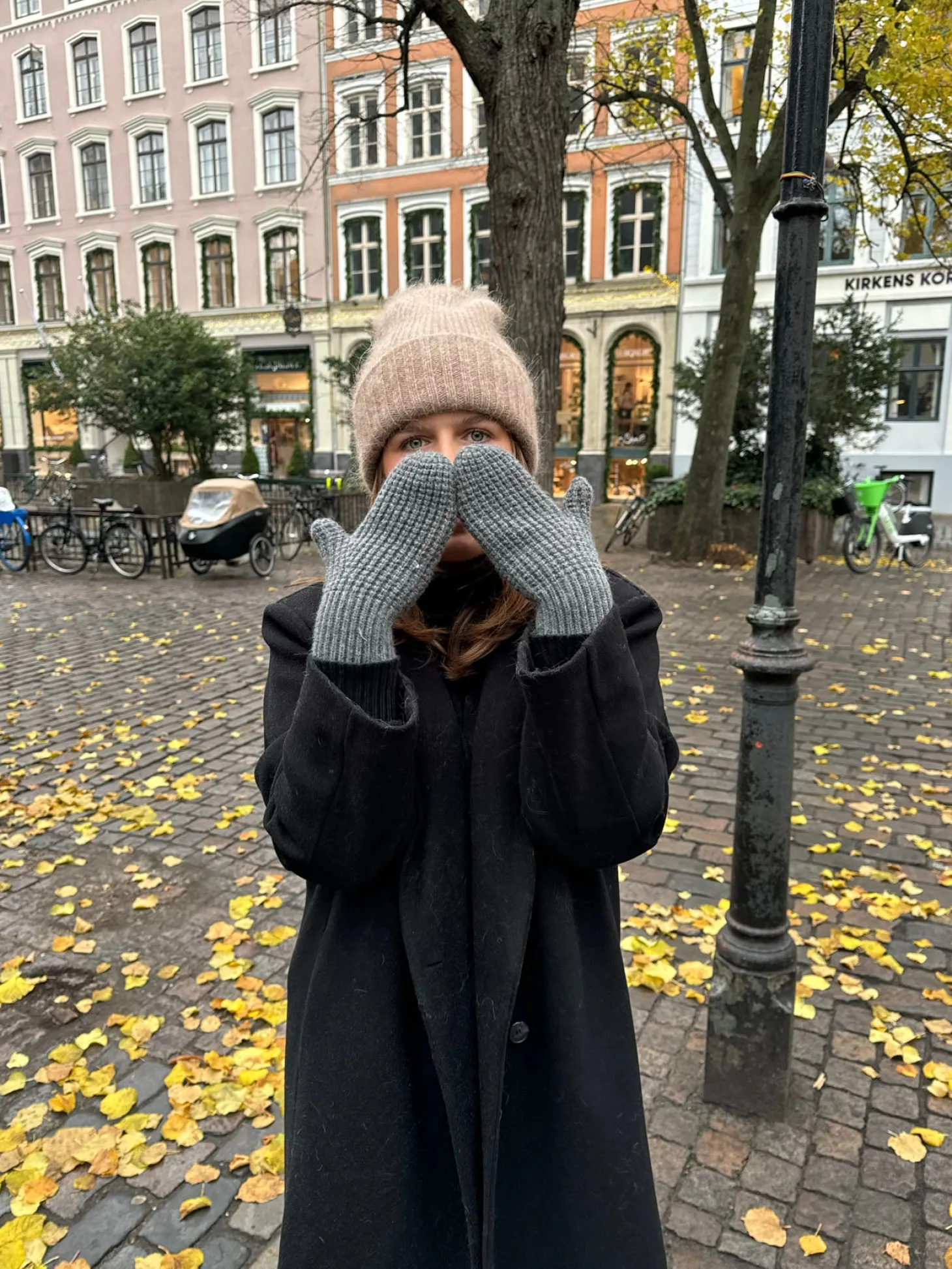 Alfina luffer - Mørk grå