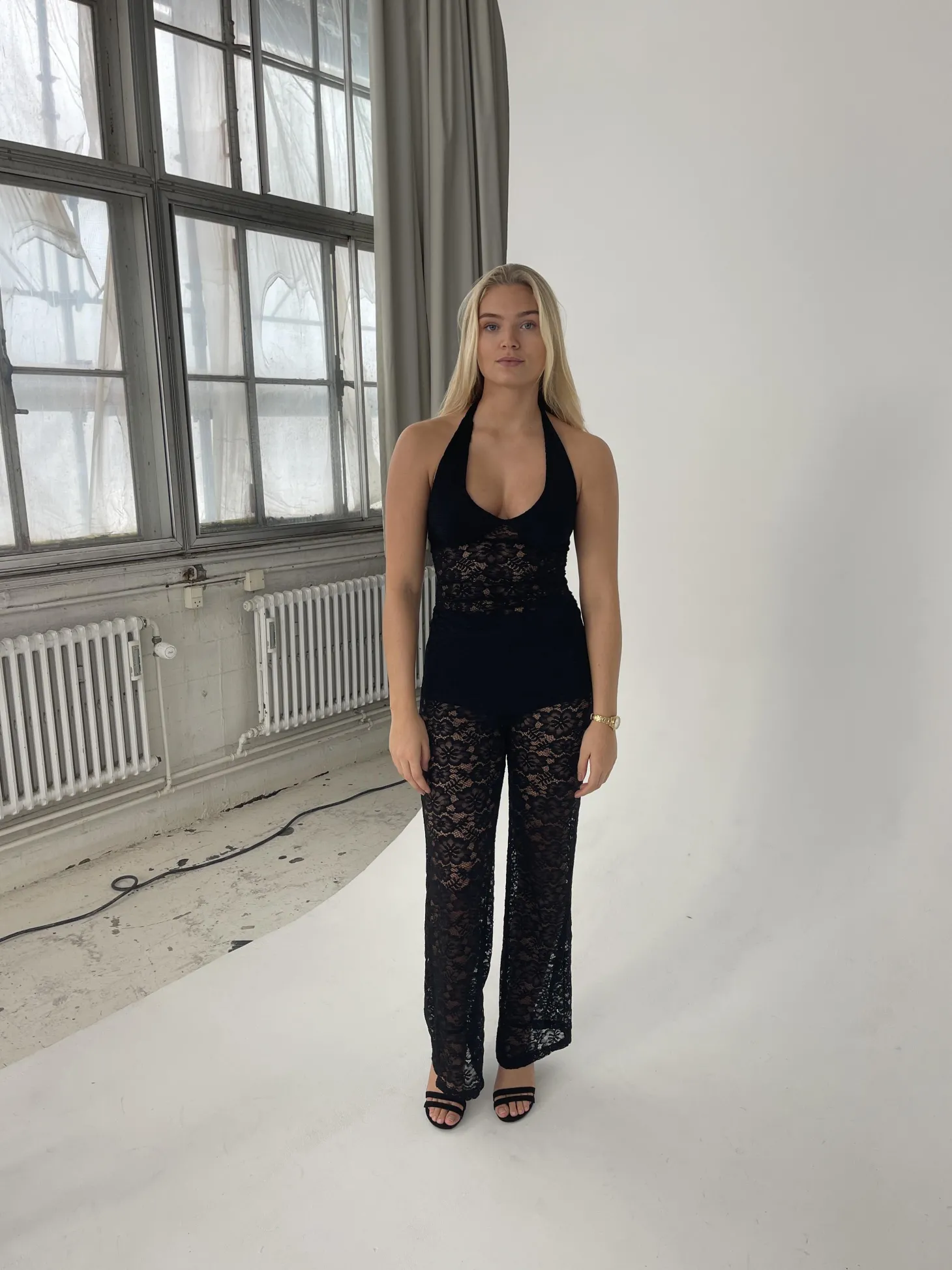 Amabel blondetop - Sort