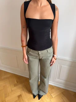 Amirana top - Sort
