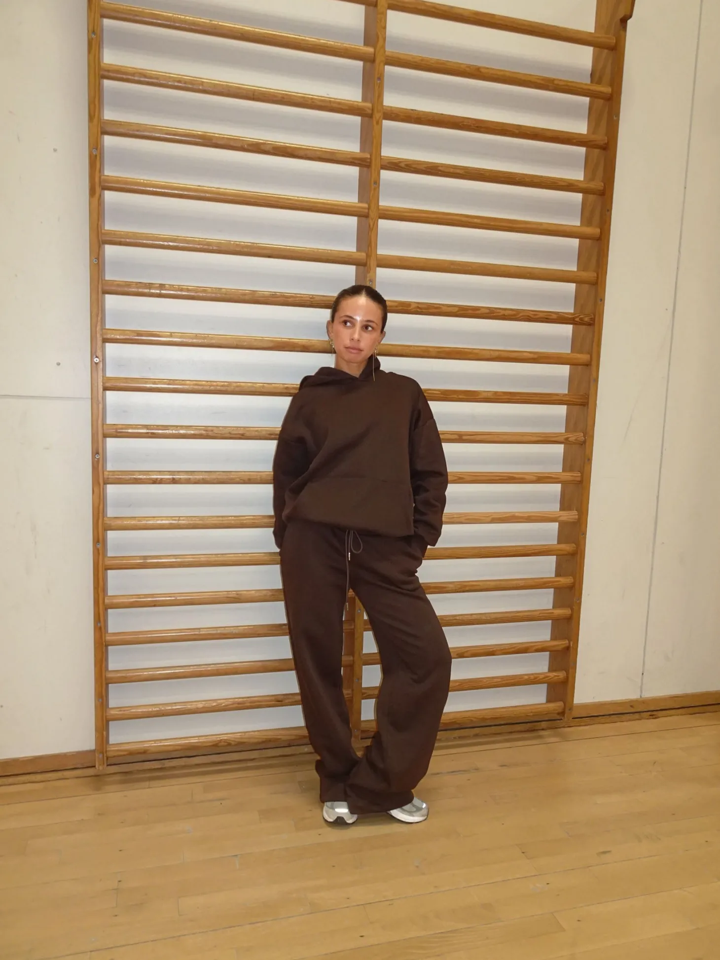 Anelise hoodie - Brun