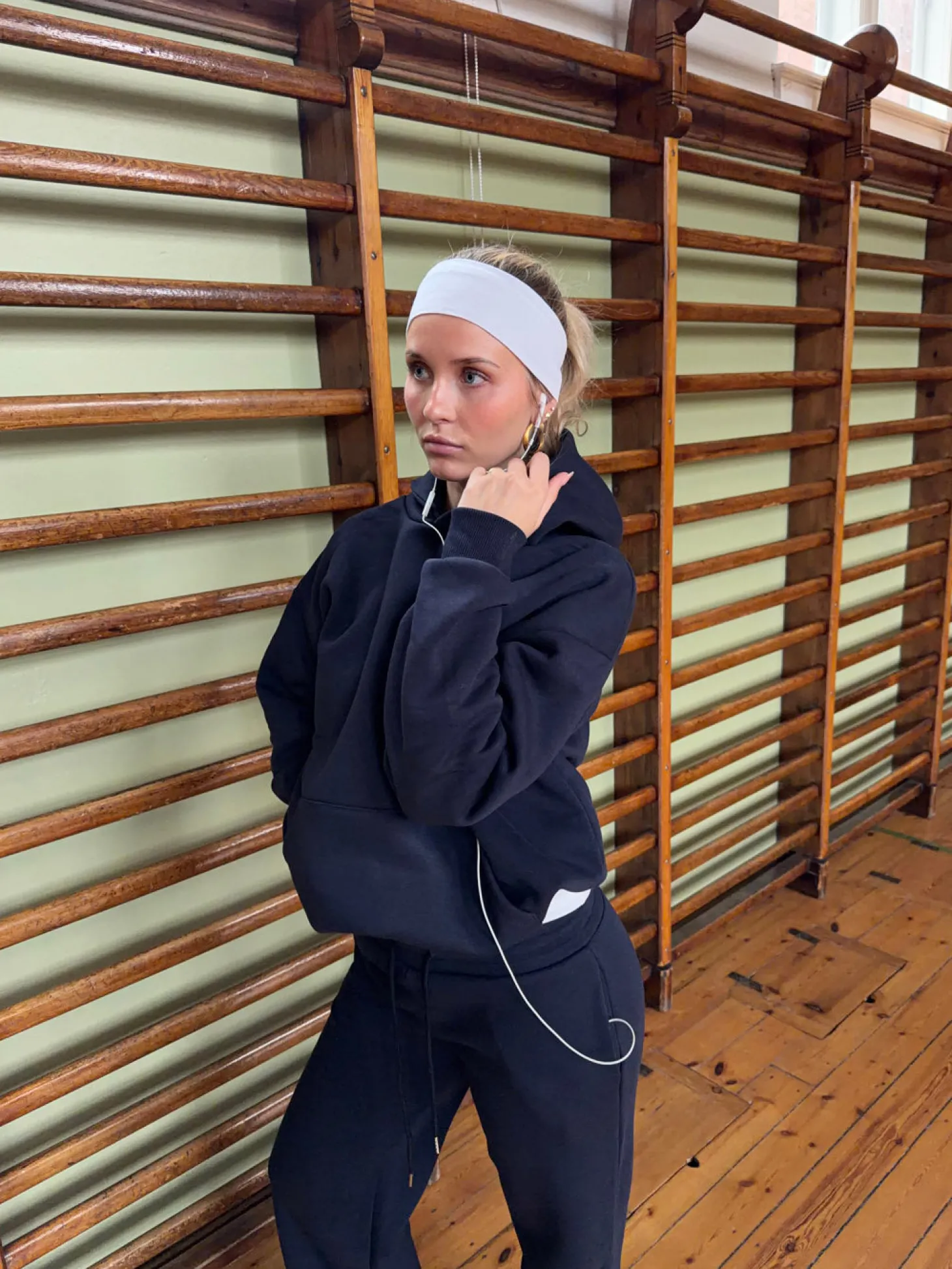 Anelise hoodie - Navy