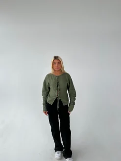 Angel hørbluse - Kaki