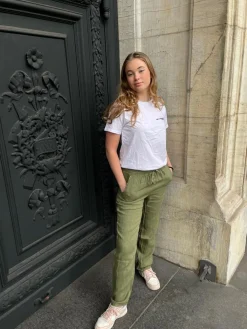 Anna Olympia hørbukser - Kaki