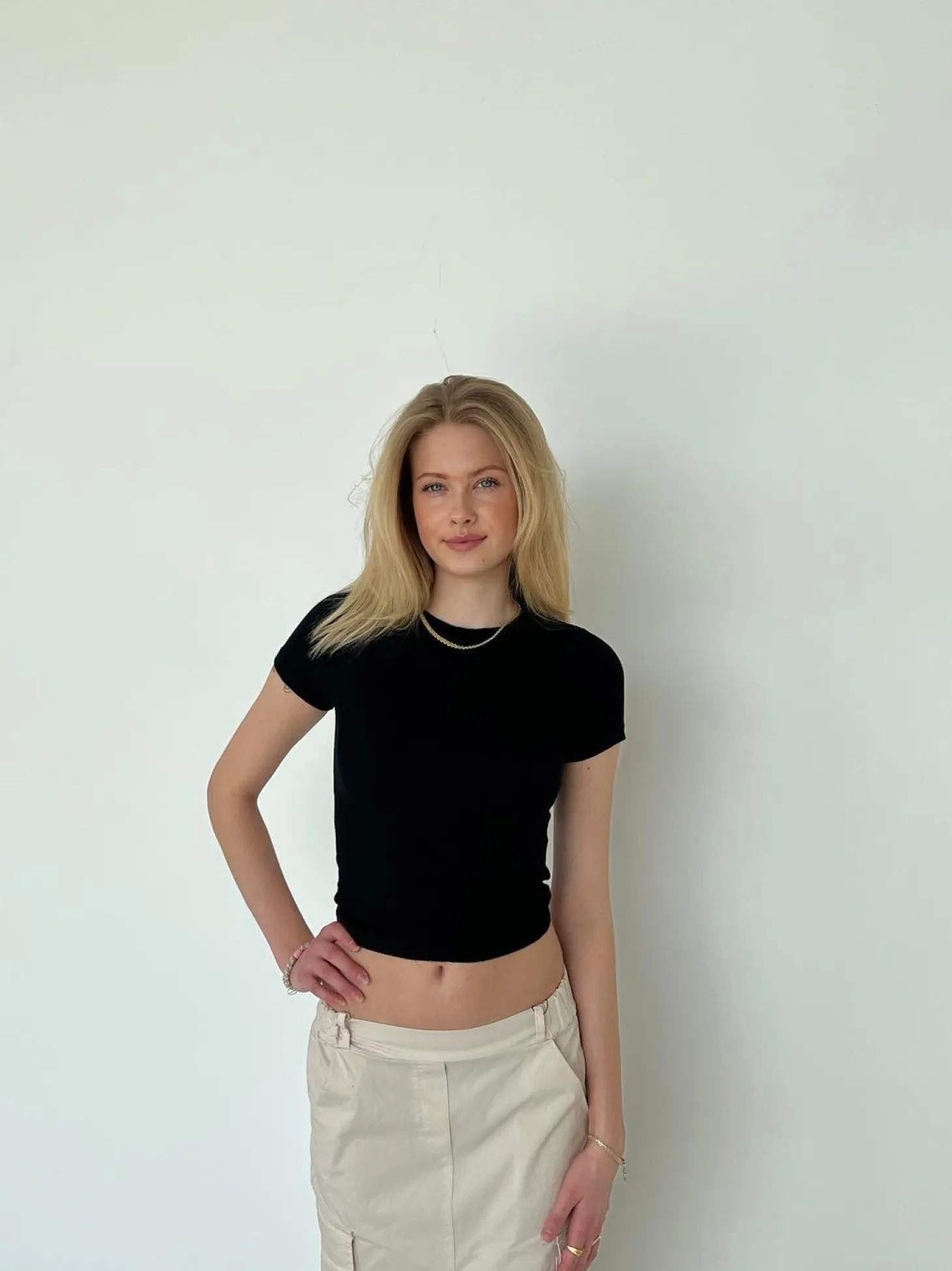 Anna Olympia t-shirt - Sort