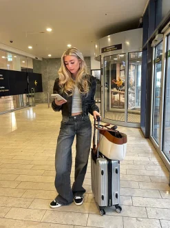 Audrey jeans - Grå