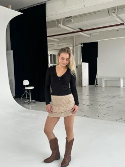 Ayia nederdel/top - Beige