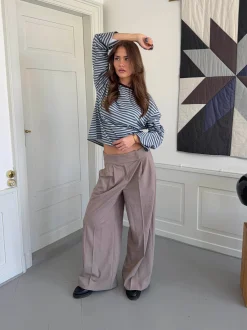 Belliano suitbukser - Taupe