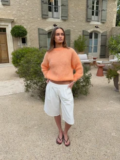 Benny striktrøje - Orange