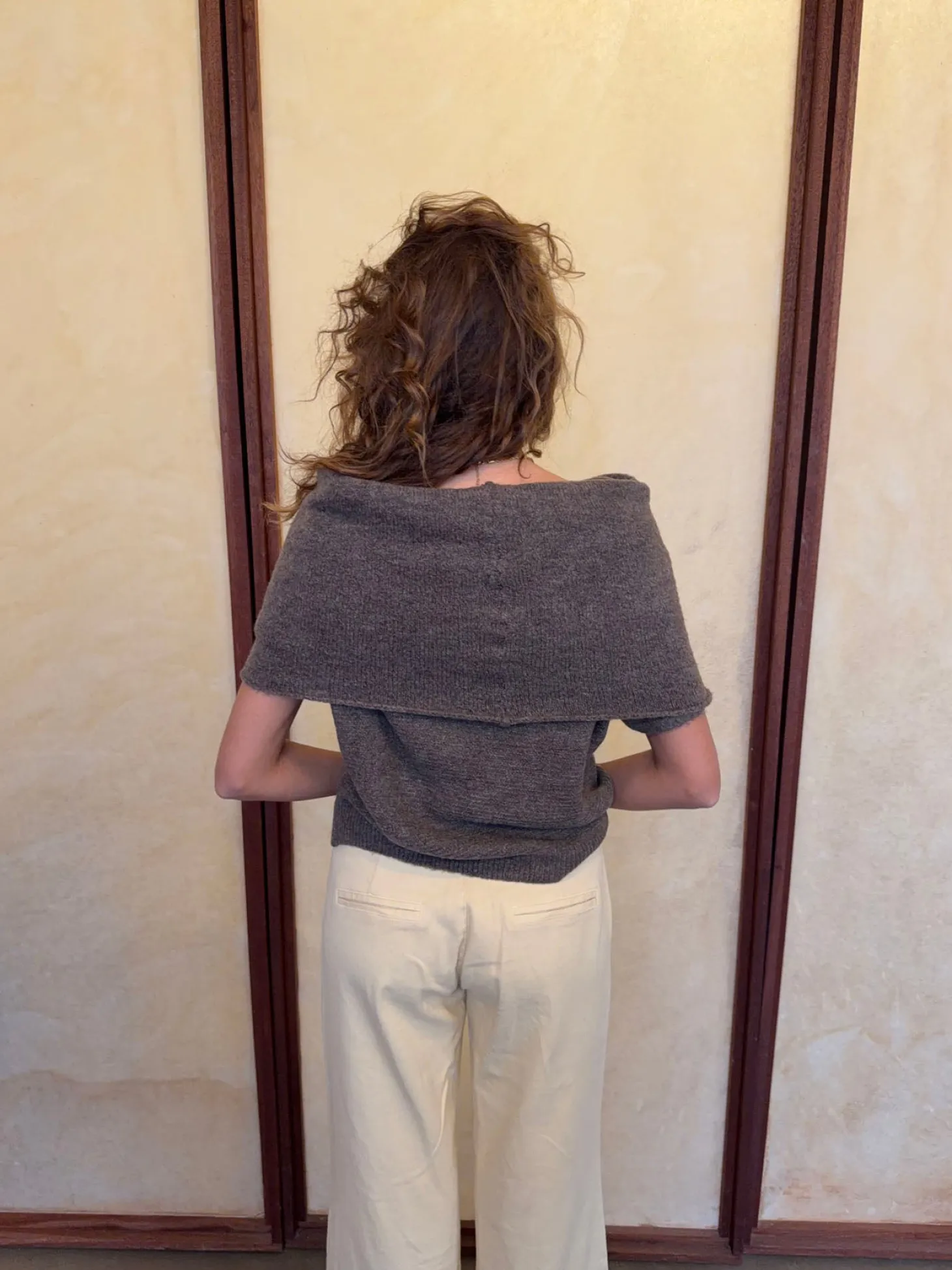 Bolivia multi striktrøje - Taupe