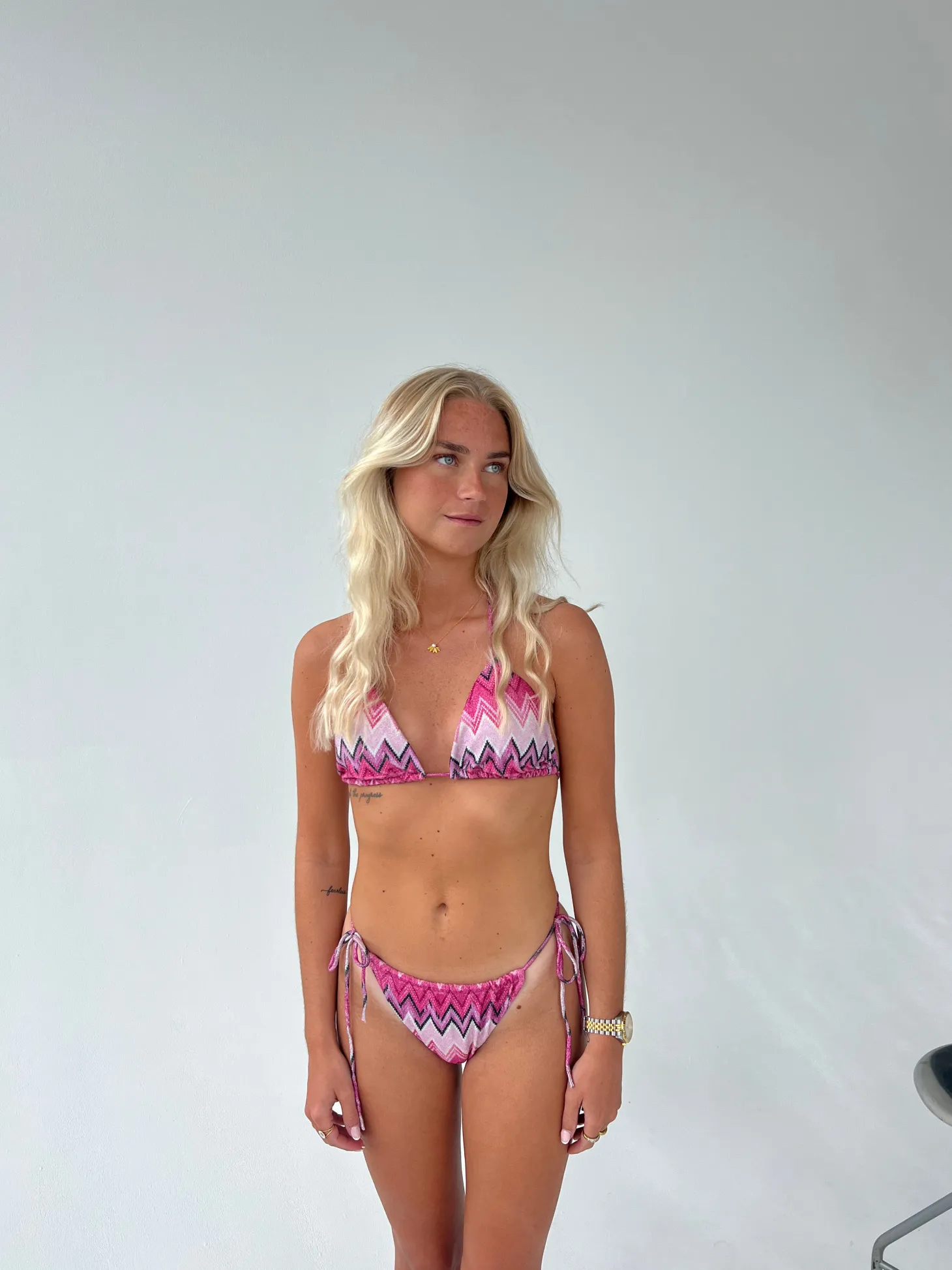 Breezy glitter bikini - Lyserød