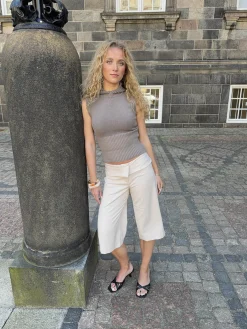 Calsia capribukser - Beige