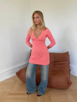 Celena kjole - Lyserød
