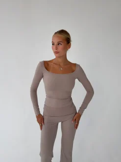 Clarity longsleeve blouse - Ash