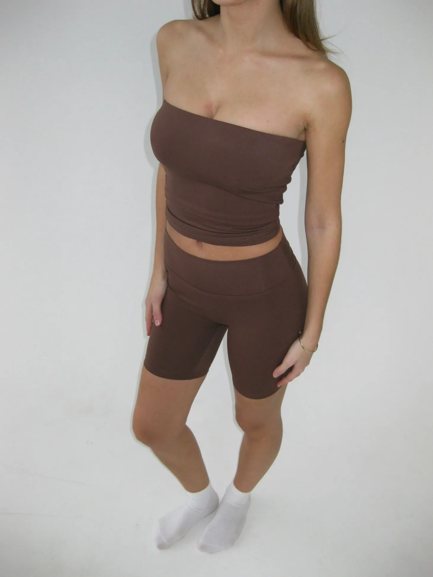 Core tube top - Espresso