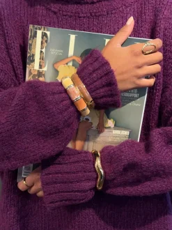 Ebony armbånd - Brun/beige