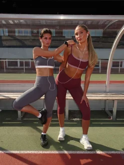 Elevate capri leggings - Stormy grey