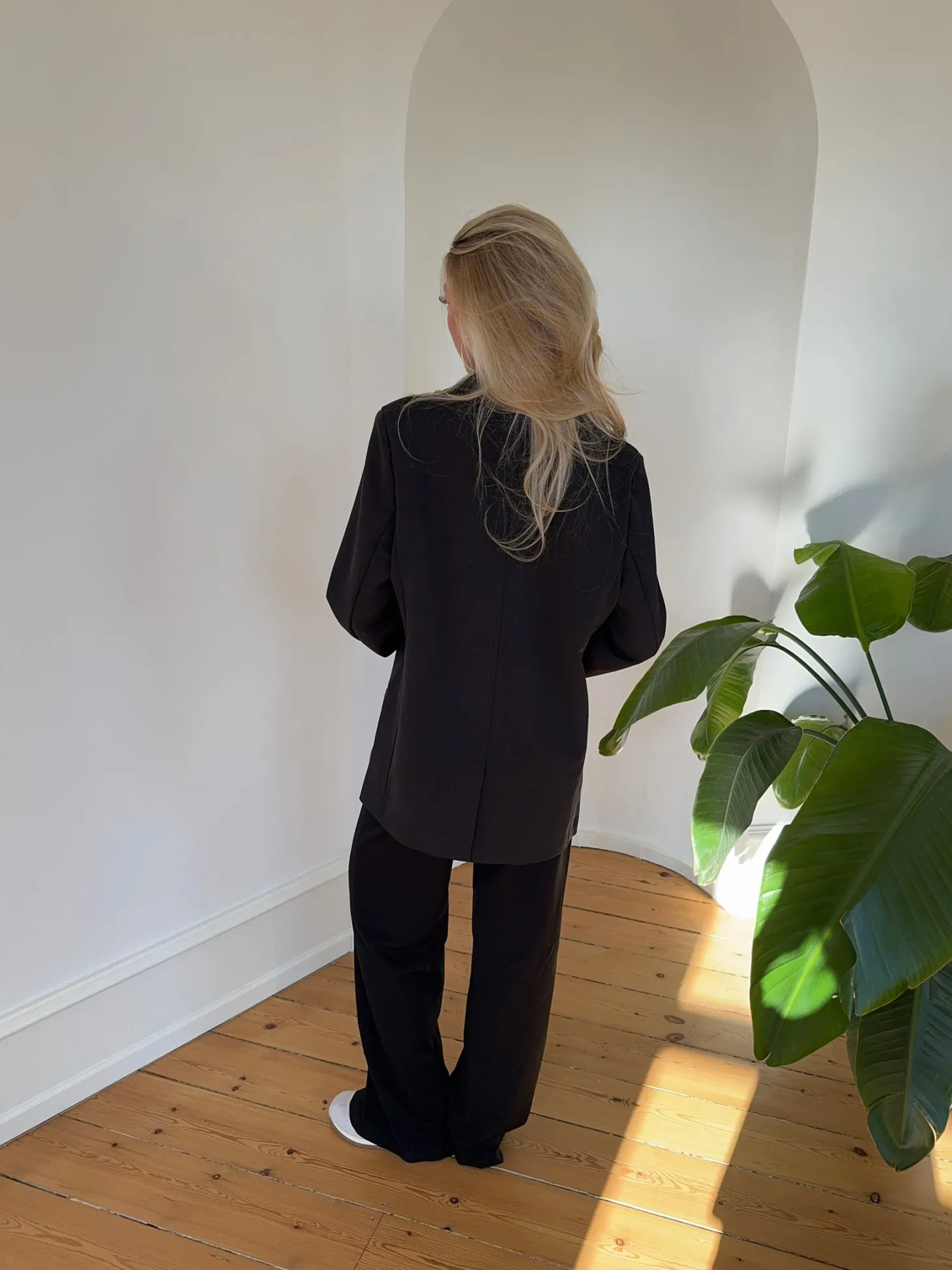 Epsilia oversized blazer - Sort