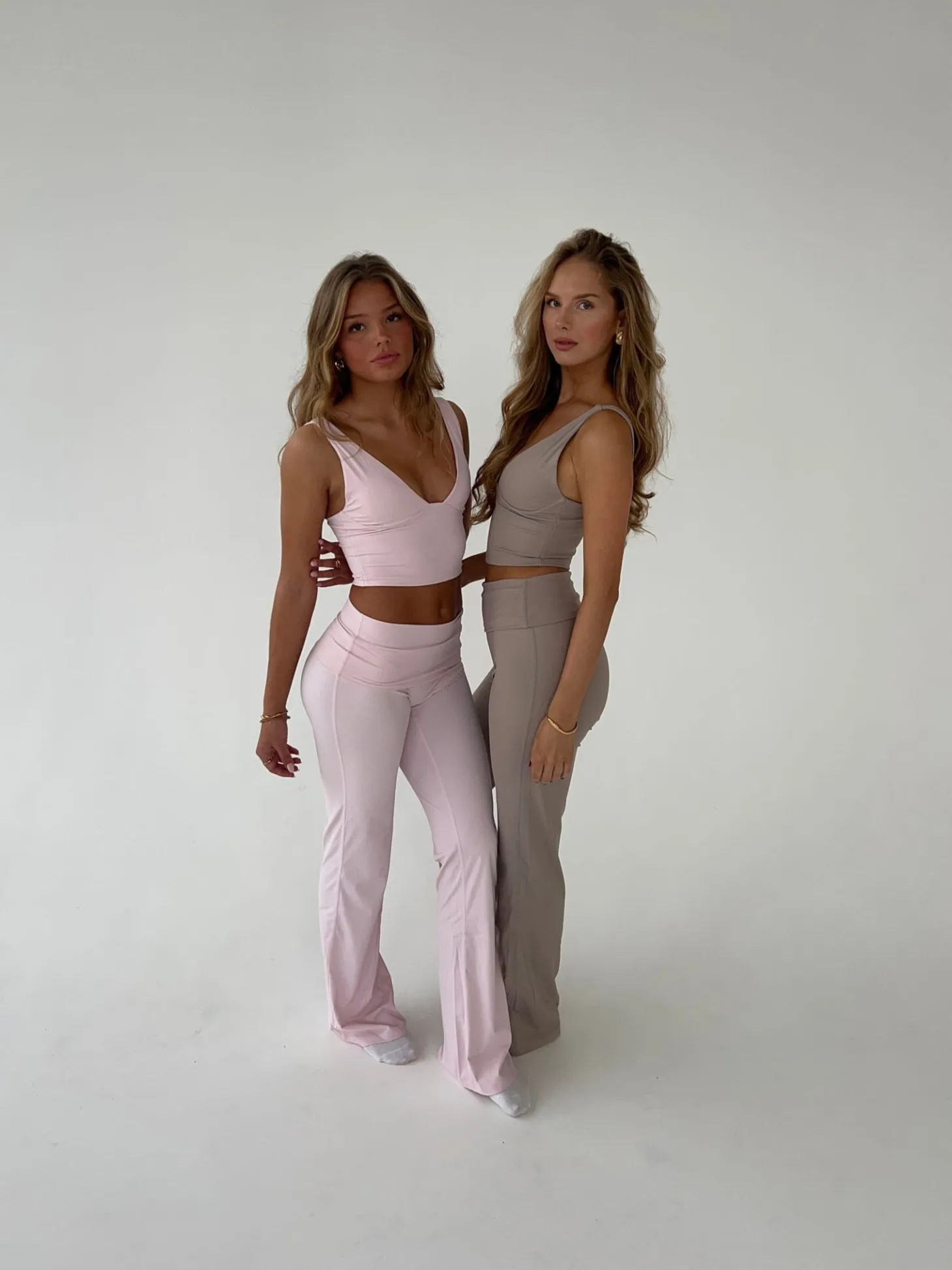 Essential flared pants - Ash