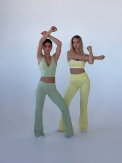 Essential flared pants - Butter