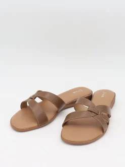 Figma sandaler - Brun/beige