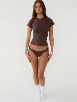 Flex t-shirt - Brun