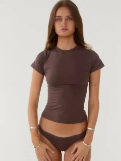 Flex t-shirt - Brun