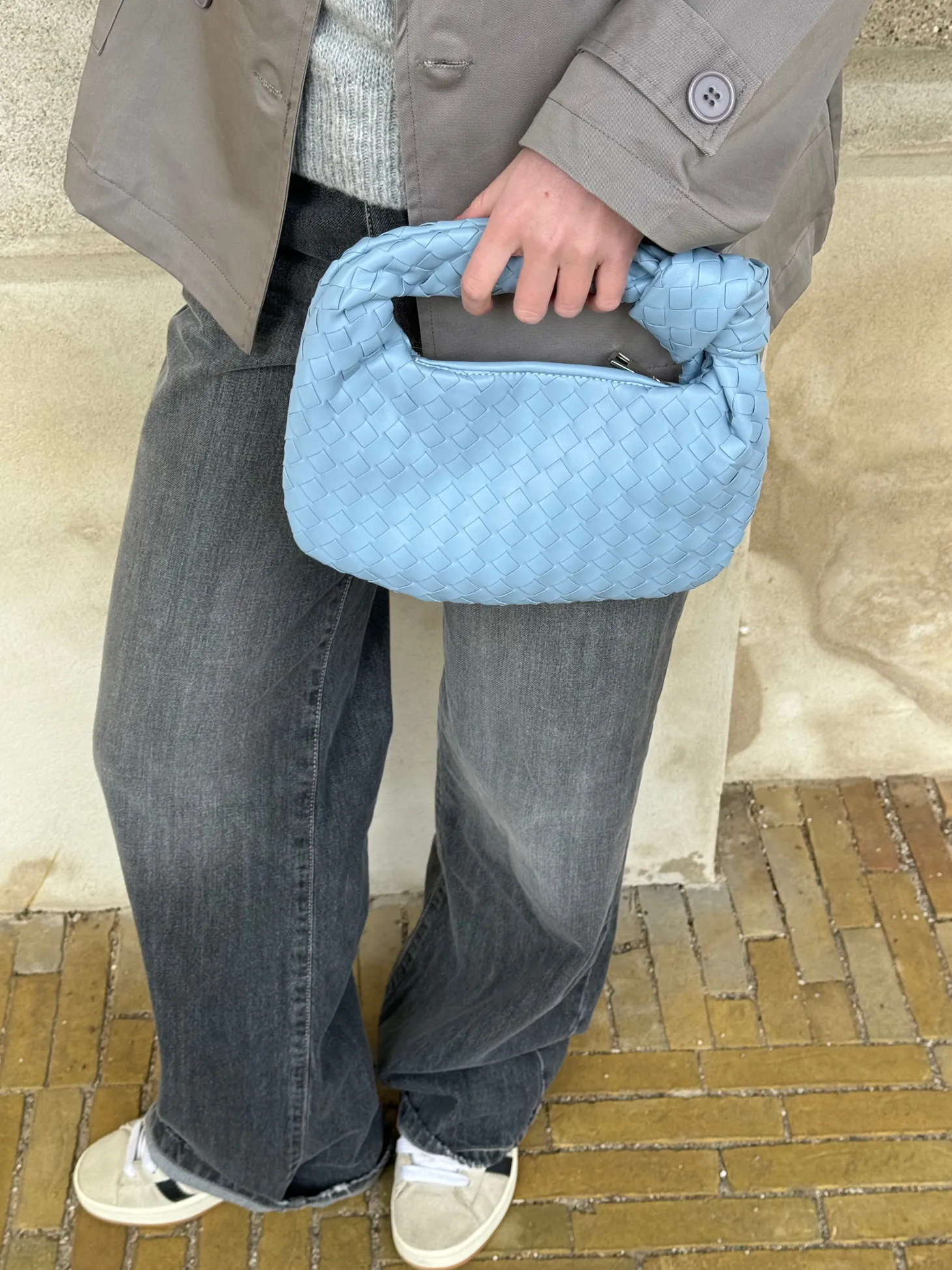 Florence taske mini - Babyblå