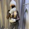 Fluffy handsker - Grå