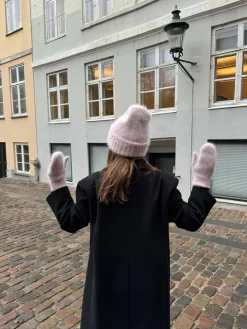 Fluffy handsker - Pink
