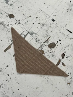 Gabi trekant tørklæde - Beige