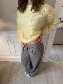 Genevieve striktrøje - Gul