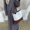 Genova skuldertaske - Beige/brun