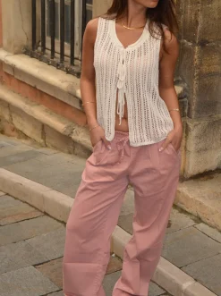Hadil striktop - Off white