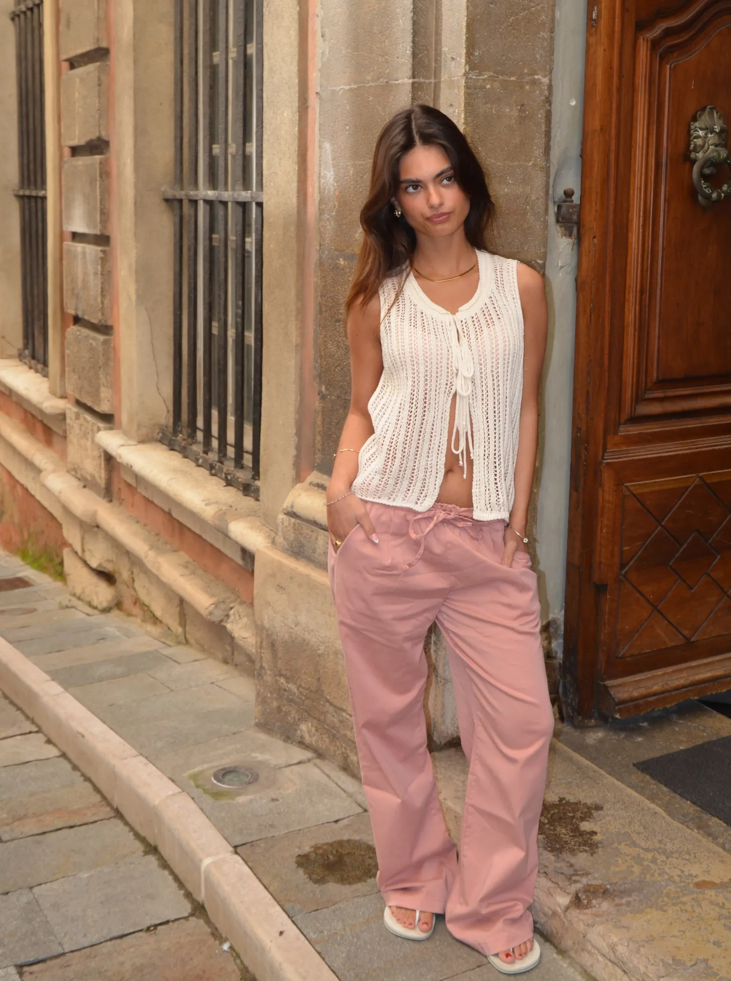 Hadil striktop - Off white