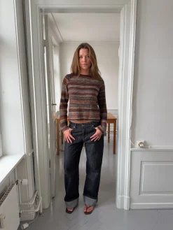 Iris strik - Multifarvet