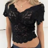 Isabel blondetop - Sort