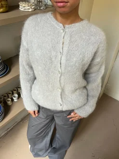 Jamilla mohair cardigan - Grå
