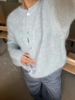 Jamilla mohair cardigan - Grå