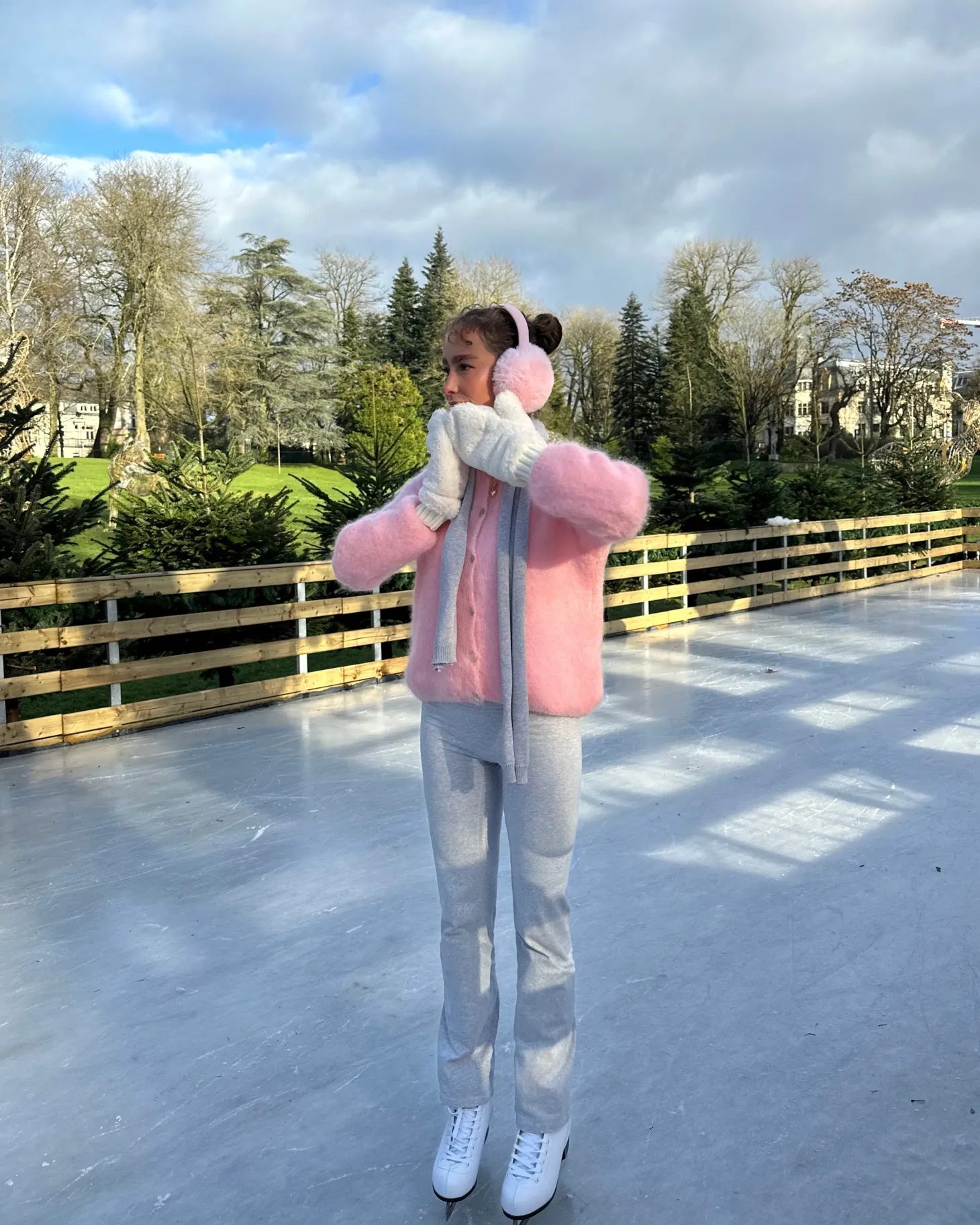 Jamilla mohair cardigan - Lyserød