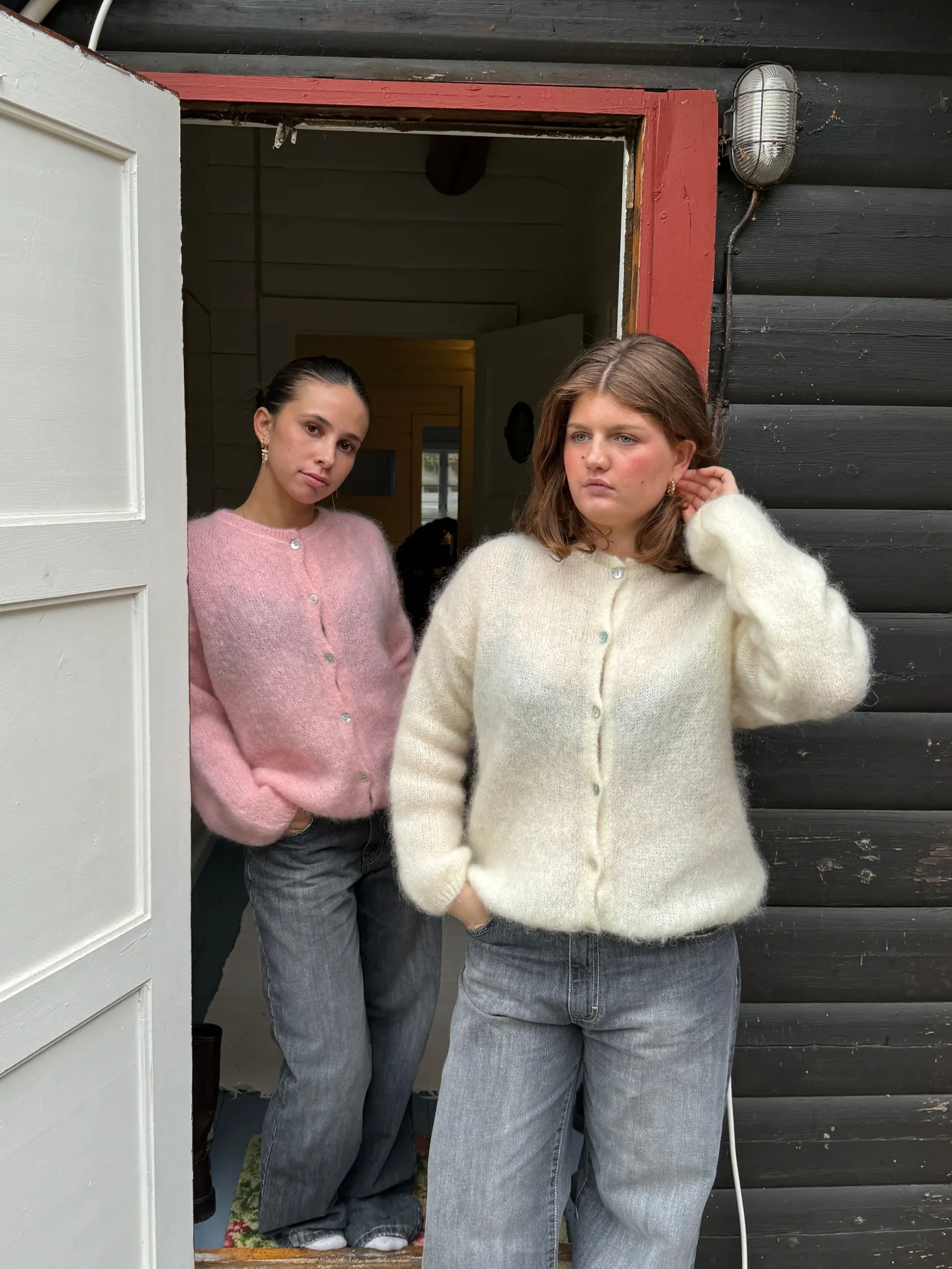 Jamilla mohair cardigan - Off white