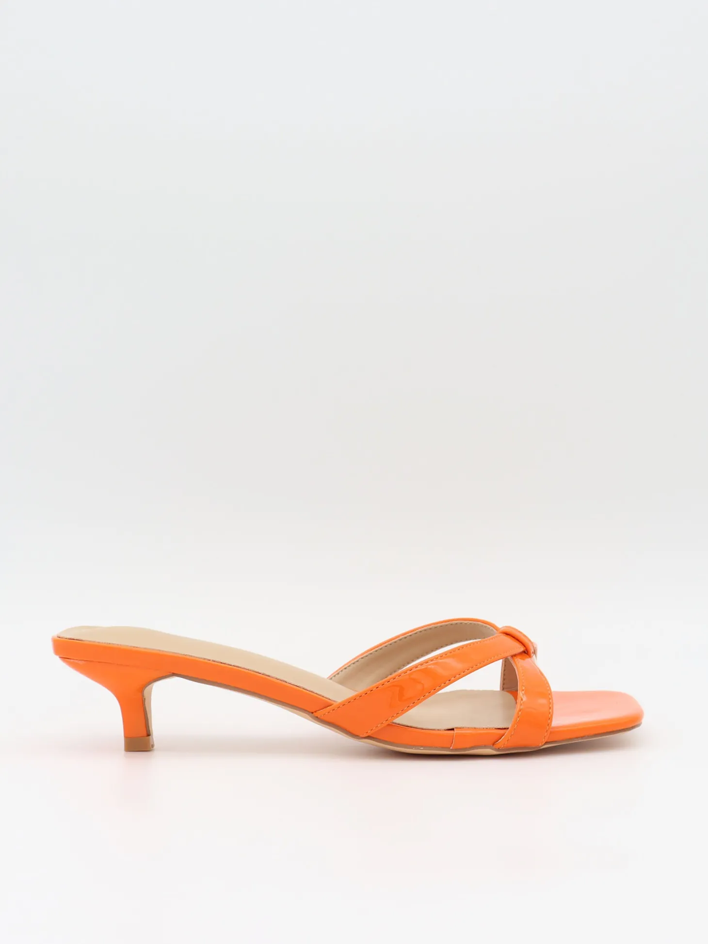 Joule sandaler med hæl - Orange