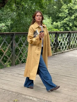 Jujava trenchcoat - Gul