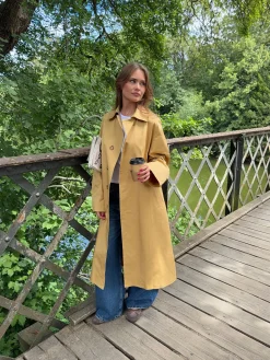 Jujava trenchcoat - Gul