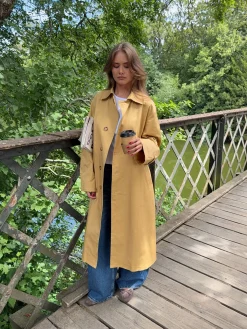 Jujava trenchcoat - Gul