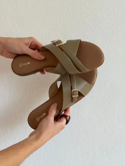 Kalinia sandaler - Grøn