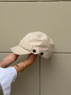 Kammi kasket med detaljer - Lys beige