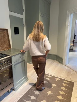 Karla fløjlsbukser - Brun
