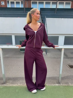 Kat sweatpants - Mørkelilla